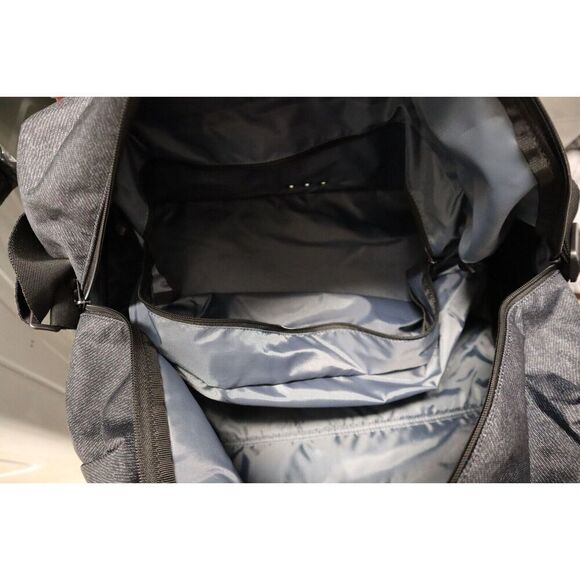 Adidas 5158409 Unisex Twill Black Lounge Duffel Bag w/Ventilated Shoe Pocket - Picture 4 of 12